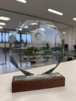 3. místo Nejrychlejší e-shop roku 2024